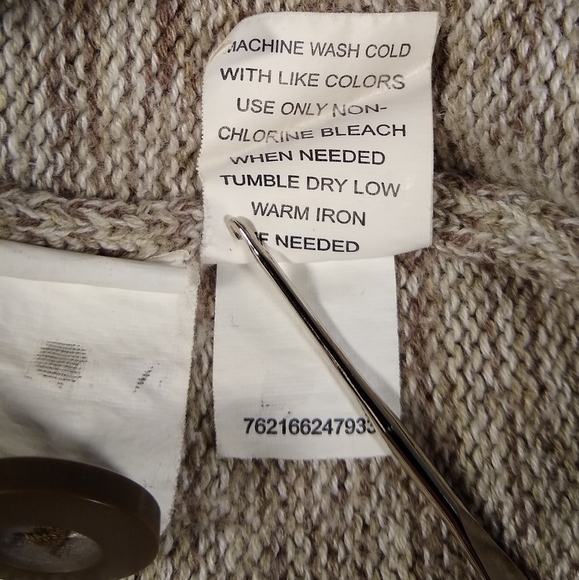 Boy's Large Silverlake Marled Brown/Tan Pullover Sweater Cotton Blend - Picture 7 of 8